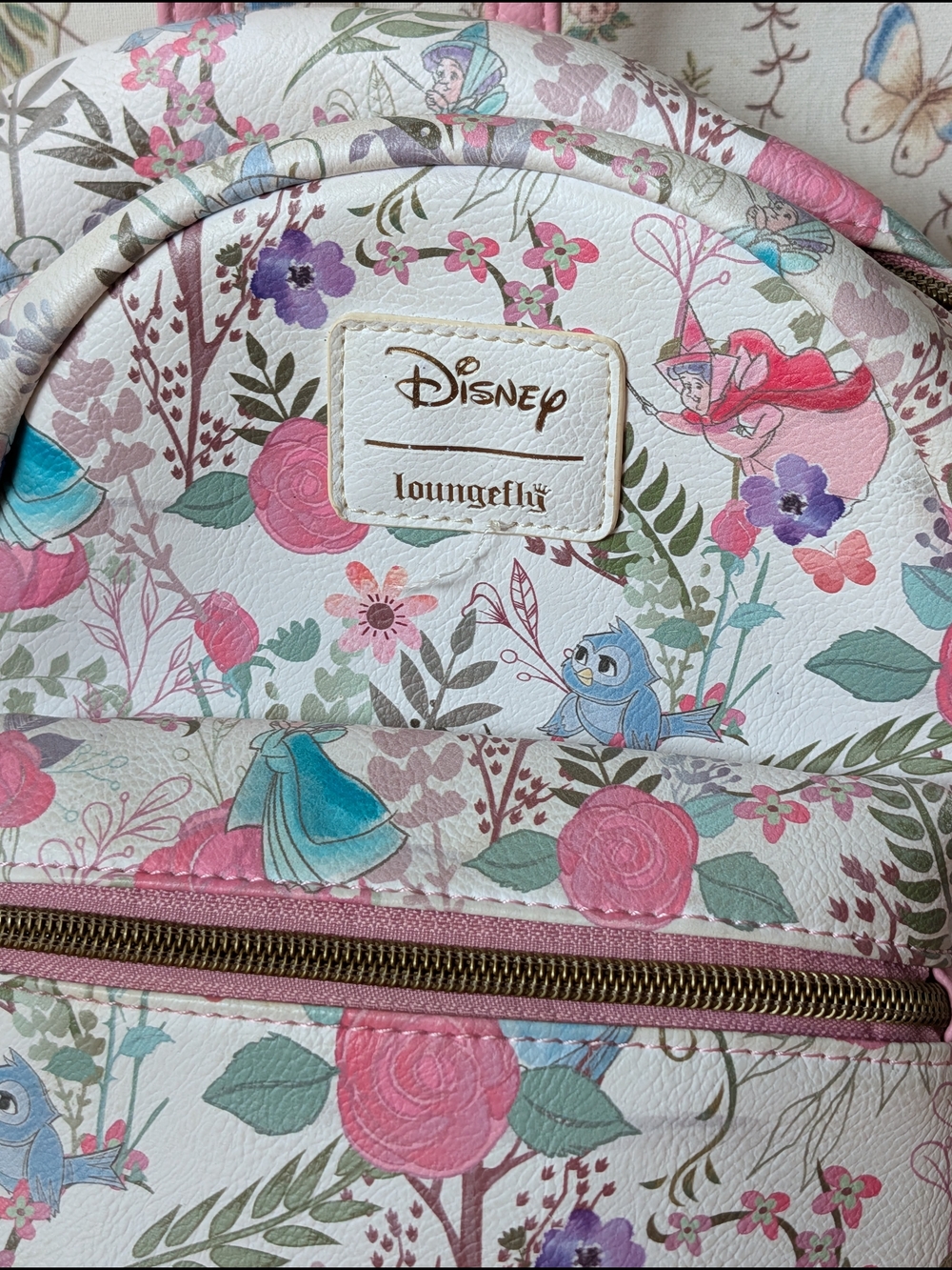 Disney x Loungefly Sleeping Beauty Mini Backpack - Picture 2 of 9